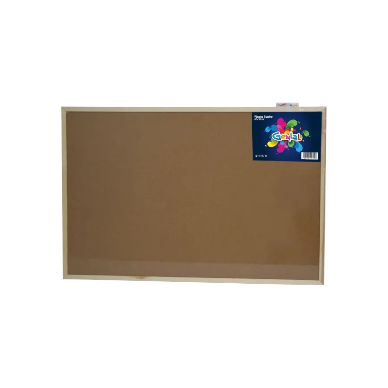 PIZARRA CORCHO 45*30CM MARCO MADERA