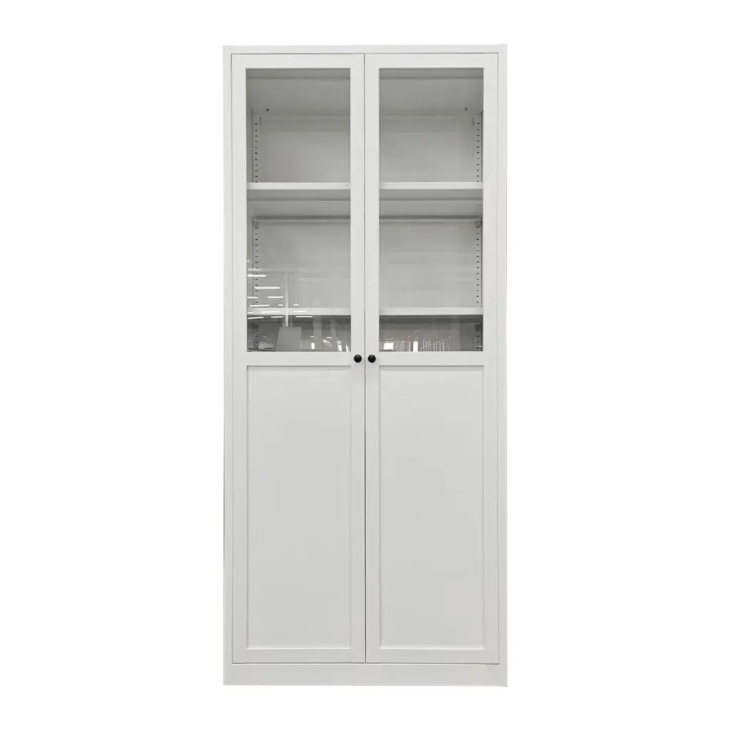 2 PUERTAS VIDRIO BLANCO