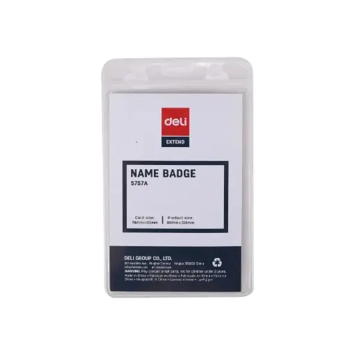 [6932205308061] PORTA CARNET PLASTICO DELI TRANSPARENTE