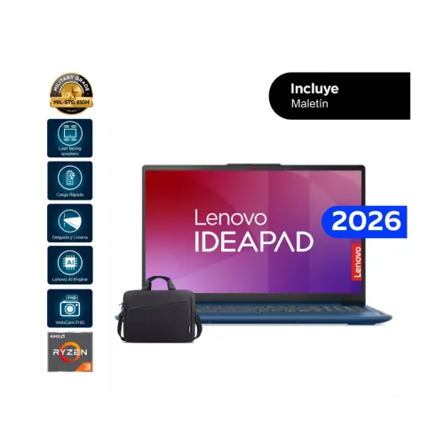 [IPS3R3] Laptop Lenovo15" Ryzen 3-7320U/ 8GB RAM/ 512GB SSD
